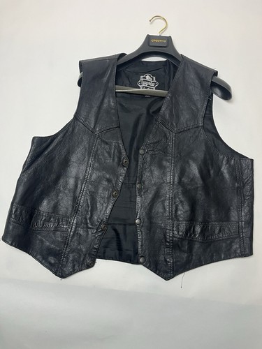 Gilet pelle longrider - in,